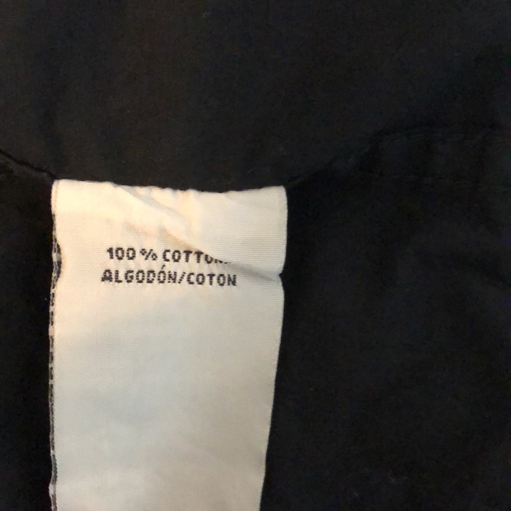Baby button up collared Long sleeve shirt in black like new - Picture 4 of 4